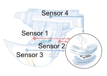 A new sensor developed to help child care workers. Nano Digest.