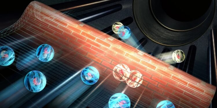 Particles Captured by Tunnels. Nano Digest.