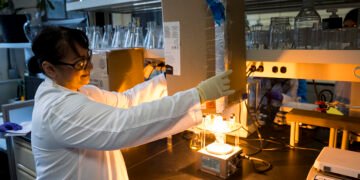 Using Light to Tune Silver Nanoparticles