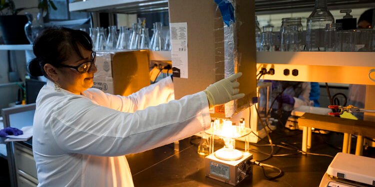 Using Light to Tune Silver Nanoparticles