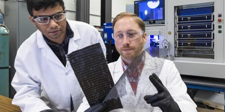 Nanofibers yield stronger, tougher carbon fiber composites