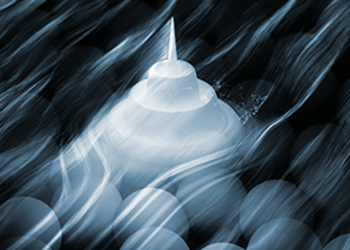 Geometry revealed at the heart of quantum matter 